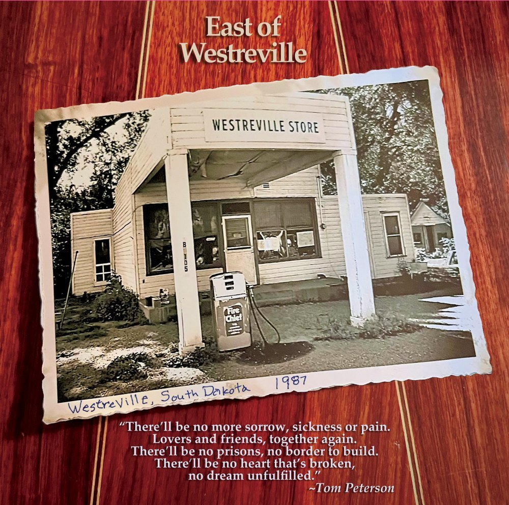 The Westreville Store, Westreville, South Dakota, 1987, from the back cover of No Dream Unfulfilled